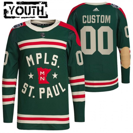 Lasten NHL Minnesota Wild Pelipaita Custom 2022 Winter Classic Authentic Lasten NHL Minnesota Wild Pelipaita Custom 2022 Winter Classic Authentic